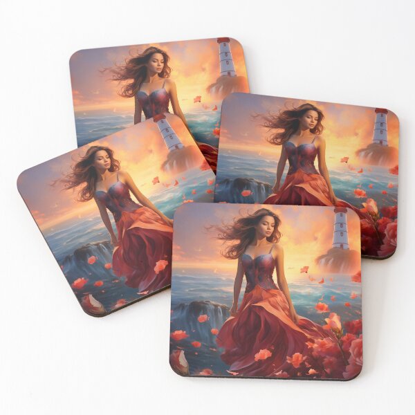 Item preview, Lighthouse Twilight: Oceanic Elegance designed and sold by smartart42.