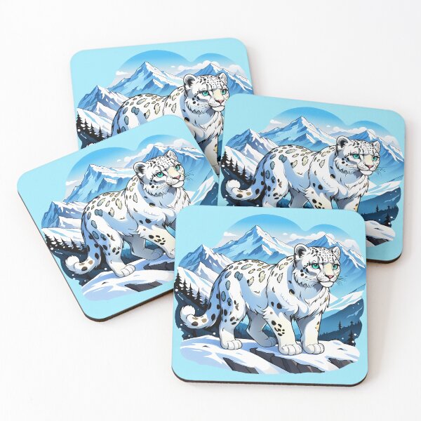 Item preview, Majestic Snow Leopard designed and sold by Irbisinthebox.