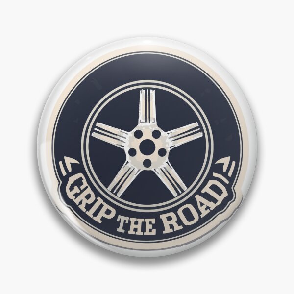 Item preview, Muscle Car Aggressive Tire Grip - Retro Style designed and sold by NiftyWrx.