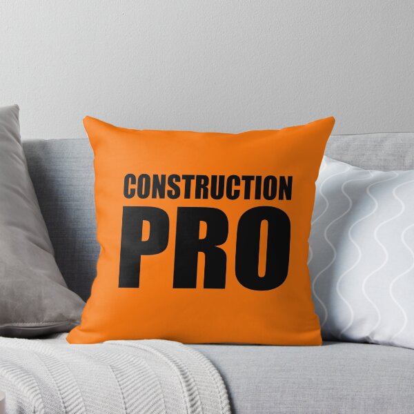 Item preview, Construction PRO - black text designed and sold by WhiteShirtGuy.