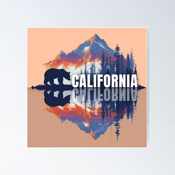 Item preview, California Bear Cali Republic designed and sold by Pati-Design.