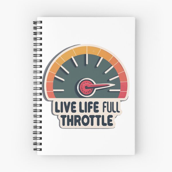 Item preview, Live Life Full Throttle Speedometer Design designed and sold by NiftyWrx.