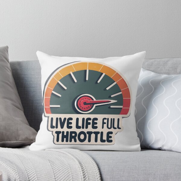 Item preview, Live Life Full Throttle Speedometer Design designed and sold by NiftyWrx.