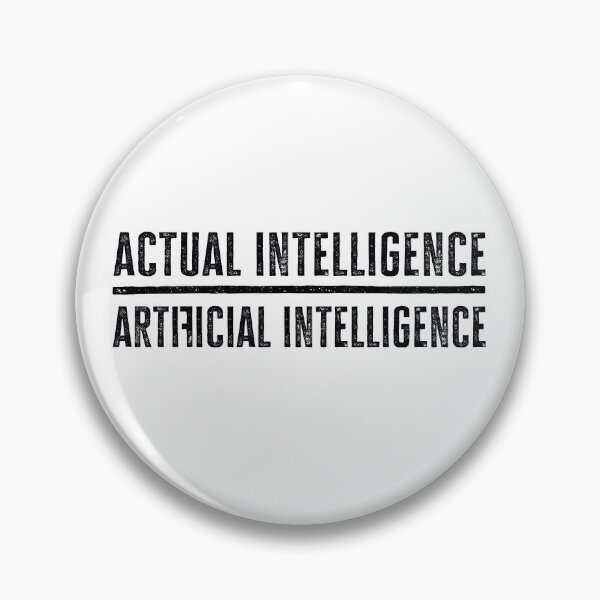Item preview, Actual Intelligence > Artificial Intelligence designed and sold by Signs for Dark Times.