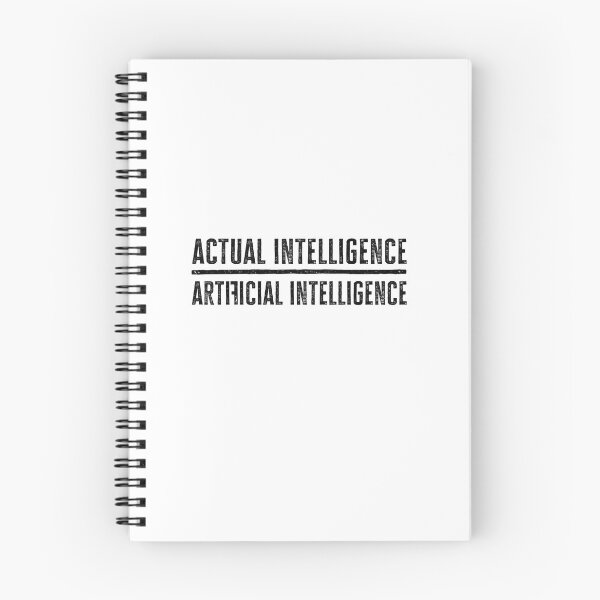 Item preview, Actual Intelligence > Artificial Intelligence designed and sold by Signs for Dark Times.