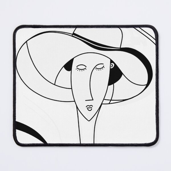 Item preview, Girl with a Hat 2- Amadeo Modigliani Style designed and sold by Greyat.