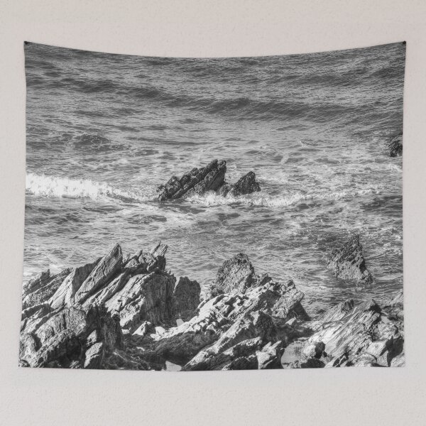 Item preview, Cornwall Rocks Breaking Waves designed and sold by Londonimages.
