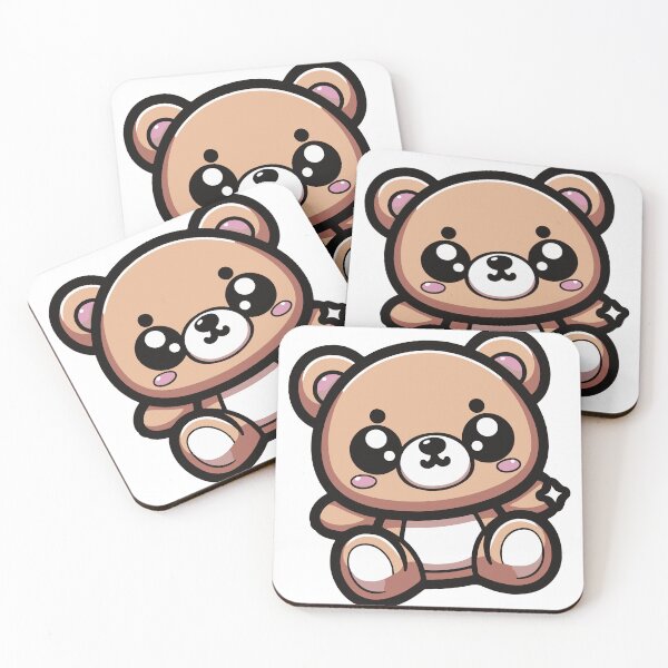 Item preview, Cute Kawaii Teddy Bear 1 designed and sold by Karma Design.