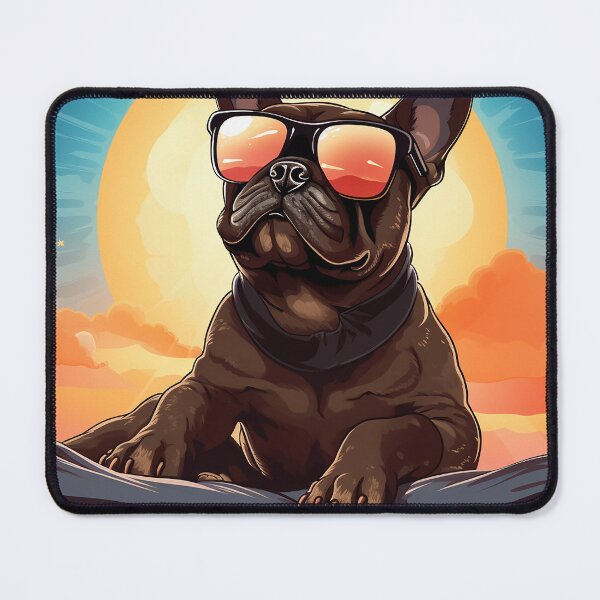 Item preview, French Bulldog lies on the sun designed and sold by RalNix.