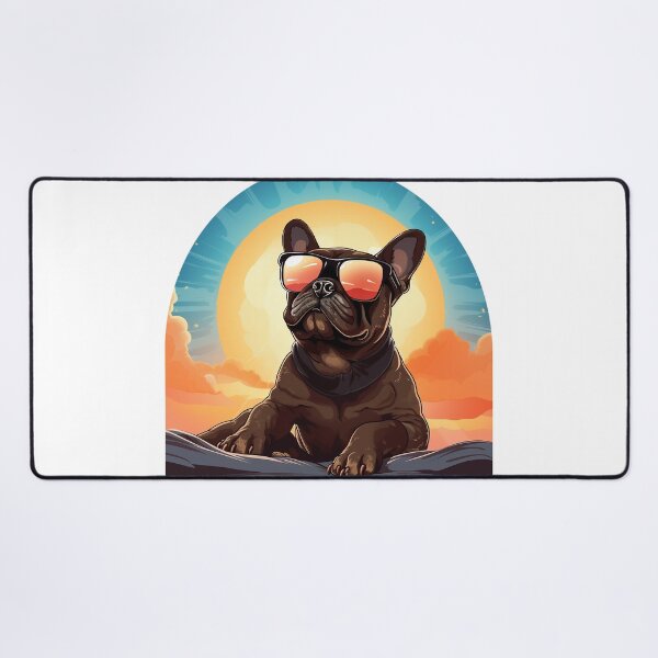 Item preview, French Bulldog lies on the sun designed and sold by RalNix.