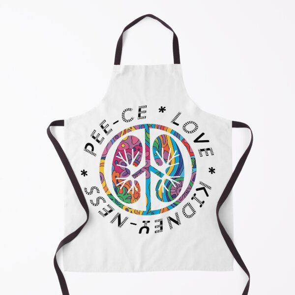 Item preview, Urologist Medical Puns PEE-CE LOVE KIDNEY-NESS designed and sold by RR-Arts.