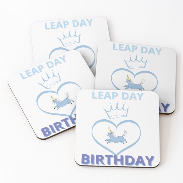 Item preview, Leap day unicorn designed and sold by NexCreation.