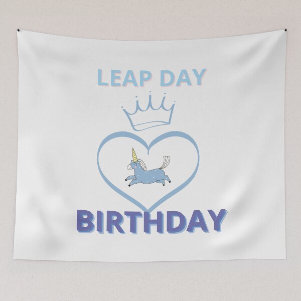 Item preview, Leap day unicorn designed and sold by NexCreation.