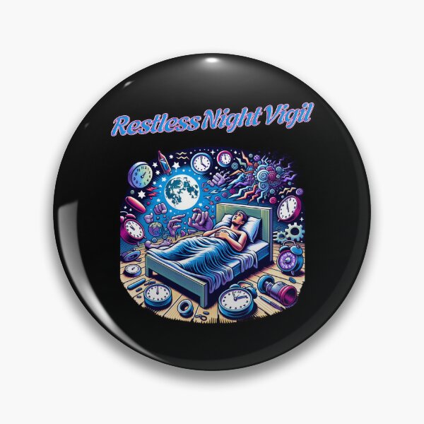 Item preview, Due To Unfortunate Circumstances, I Am Awake - Restless Night Vigil designed and sold by JansenGS.