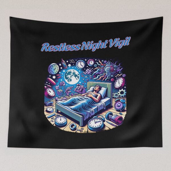 Item preview, Due To Unfortunate Circumstances, I Am Awake - Restless Night Vigil designed and sold by JansenGS.