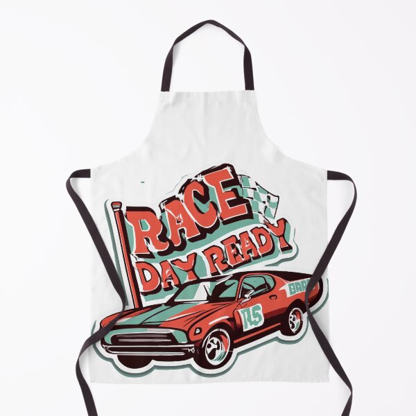 Item preview, Race Day Ready Muscle Car Sticker designed and sold by NiftyWrx.