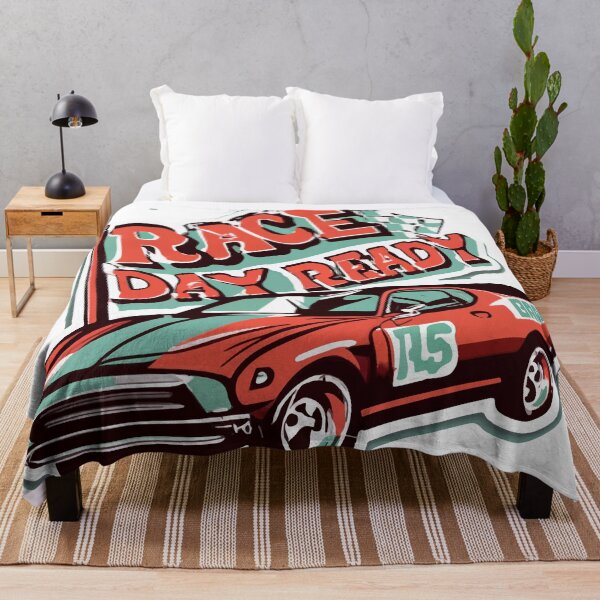 Item preview, Race Day Ready Muscle Car Sticker designed and sold by NiftyWrx.