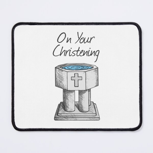 Item preview, On Your Christening Church Font Baptism designed and sold by doodlerob.