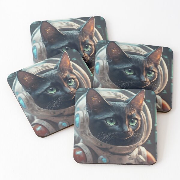 Item preview, Astronaut Cat designed and sold by vincent9335.