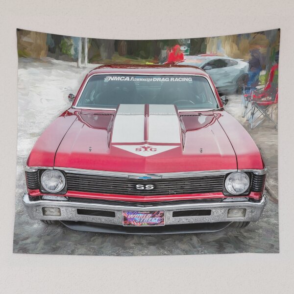 Item preview, 1971 Red Chevrolet Nova Yenko X116 designed and sold by RichFrancoCars.