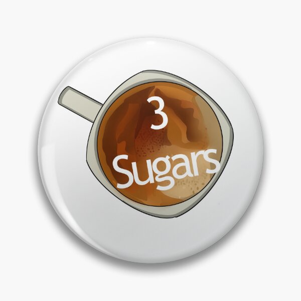 Artikelvorschau, Den ganzen Tag über habe ich 3 Zucker in meinem Kaffee entworfen und verkauft von GrizzlyCollective.