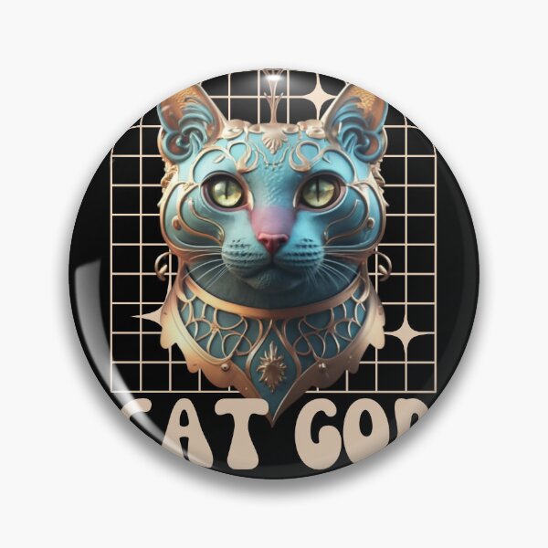 Item preview, god cat designed and sold by PatronesKawai.