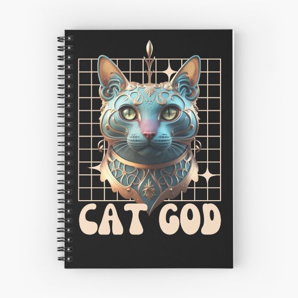Item preview, god cat designed and sold by PatronesKawai.