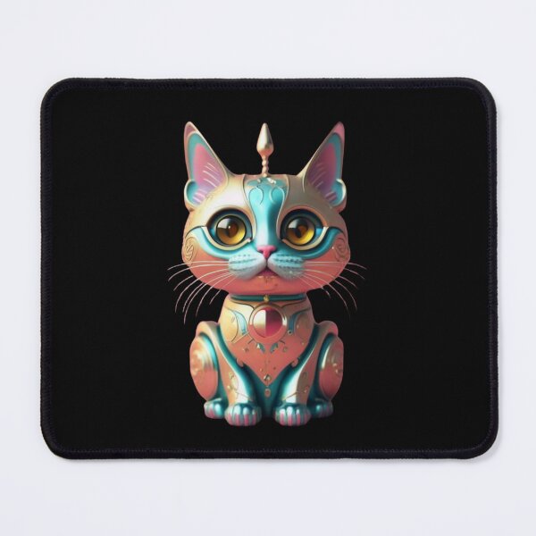 Item preview, mechanical god cat designed and sold by PatronesKawai.