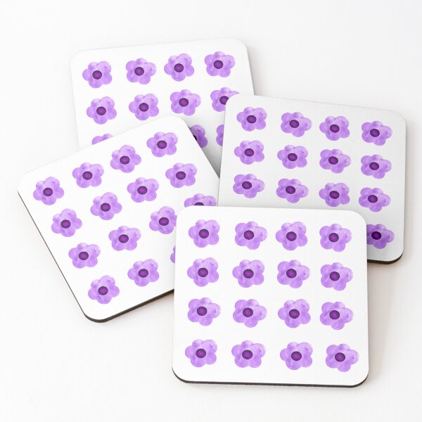 Item preview, Purple pastel flowers designed and sold by Jordananne11.