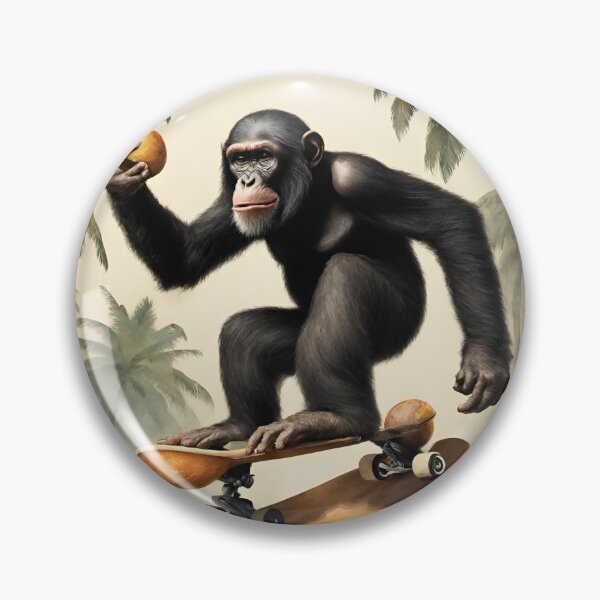 Item preview, Gorilla juggling coconut while riding designed and sold by tetisola.