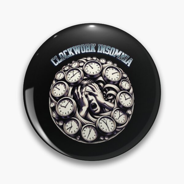Item preview, Due To Unfortunate Circumstances, I Am Awake - Clockwork Insomnia designed and sold by JansenGS.