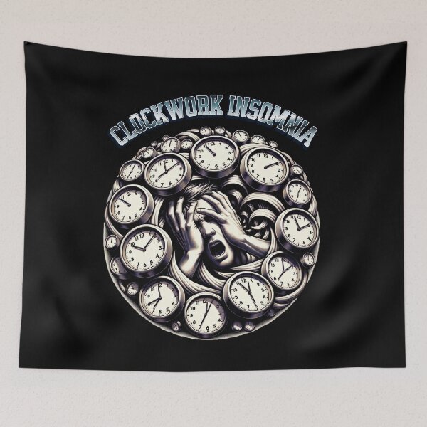 Item preview, Due To Unfortunate Circumstances, I Am Awake - Clockwork Insomnia designed and sold by JansenGS.