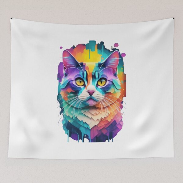 Item preview, Art with cats designed and sold by PatronesKawai.