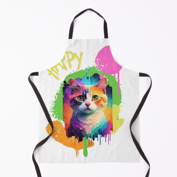 Item preview, The cat and its colors I designed and sold by PatronesKawai.