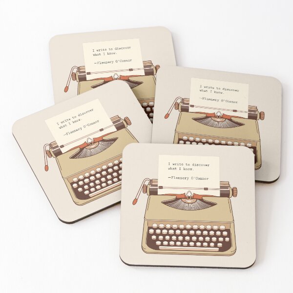 Item preview, I write to discover what I know. Antique typewriter designed and sold by wonderxwander.