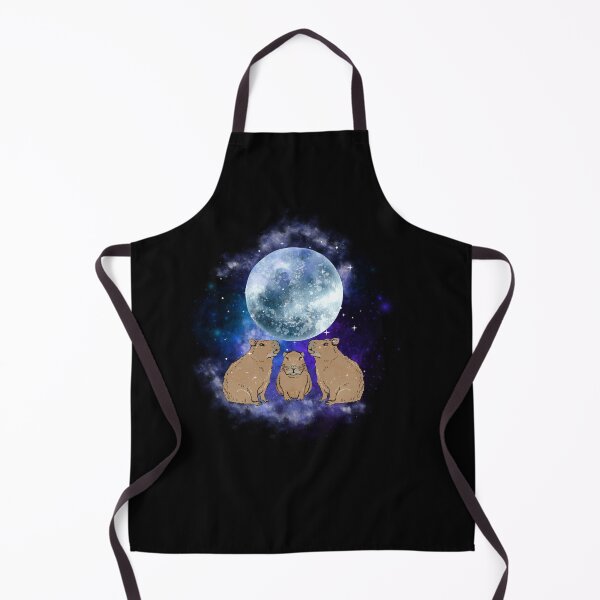 Item preview, Three Capybaras Moon | 3 Capybaras Funny Weird Cursed Meme designed and sold by EmiAndMike.