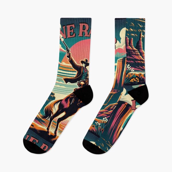 Item preview, Lone Ranger , Wild West Inspired Retro Design designed and sold by GPrint001.