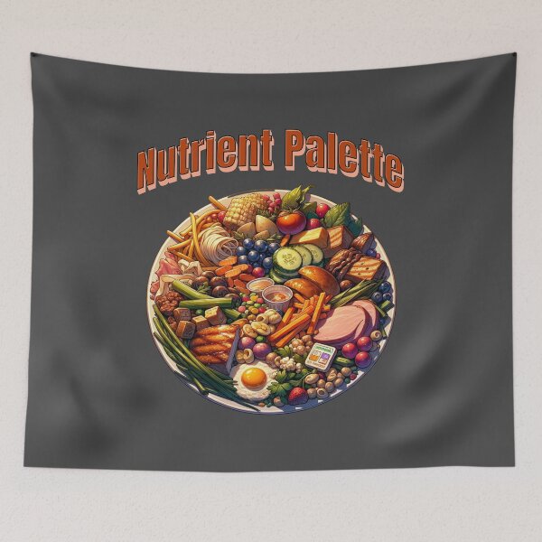 Item preview, Leftovers Nutrition Facts - Nutrient palette designed and sold by JansenGS.