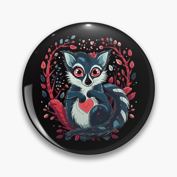 Item preview, Lemur Valentine designed and sold by creativellashop.