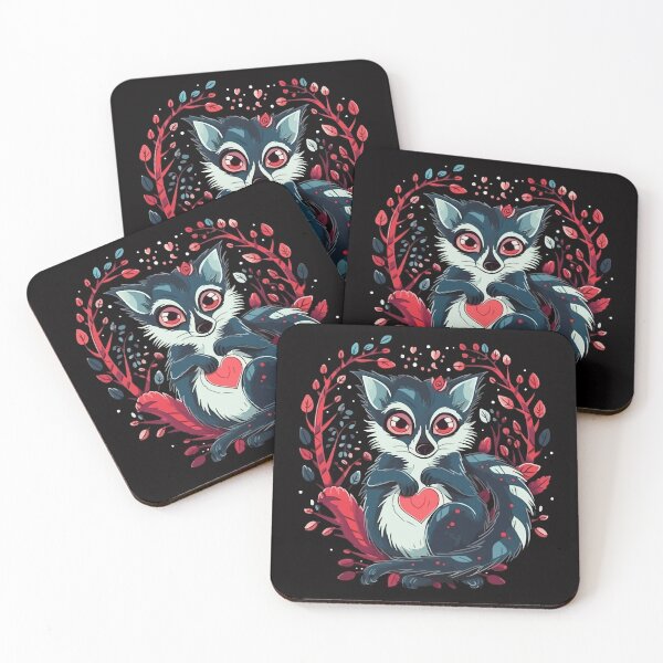 Item preview, Lemur Valentine designed and sold by creativellashop.