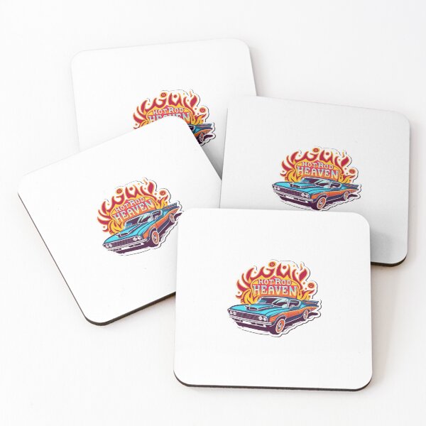 Item preview, Hot Rod Heaven Muscle Car Flame Design designed and sold by NiftyWrx.