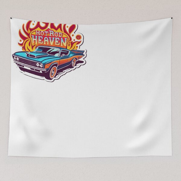 Item preview, Hot Rod Heaven Muscle Car Flame Design designed and sold by NiftyWrx.