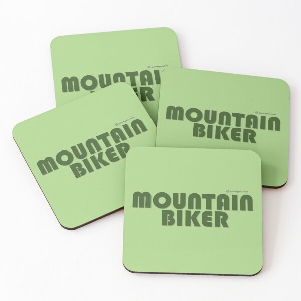 Item preview, mountain biker designed and sold by Gravelymas.