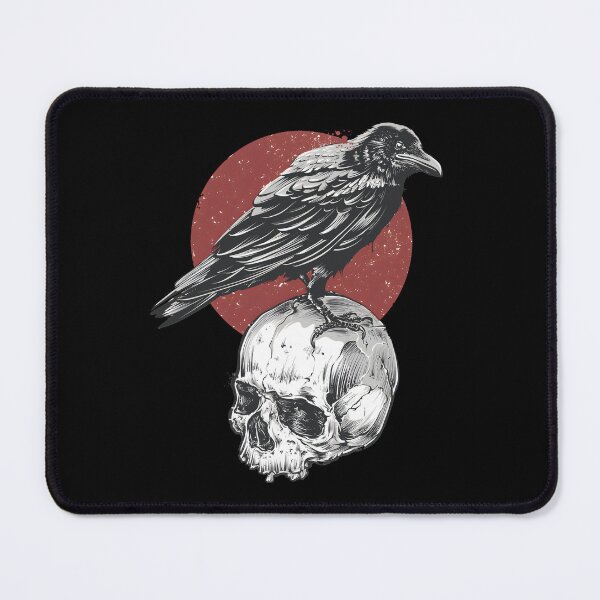 Item preview, Quoth the Raven with Skull designed and sold by SunMayDown.