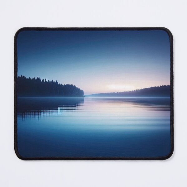 Item preview, Serene Twilight Lakeside Reflection designed and sold by SunkenCost.
