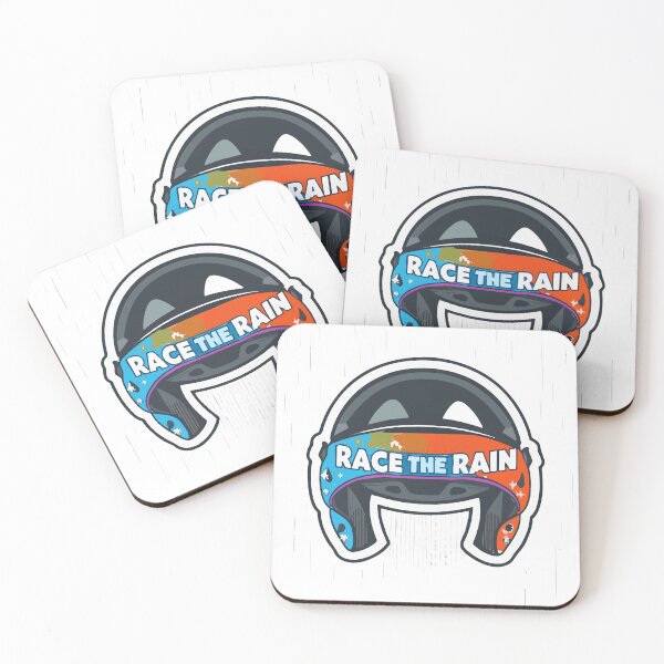 Item preview, Race the Rain Muscle Car Reflection Helmet Design designed and sold by NiftyWrx.
