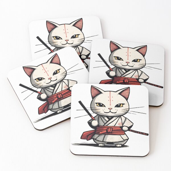 Item preview, Karate cat designed and sold by StyleSketch.