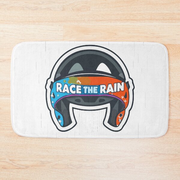 Item preview, Race the Rain Muscle Car Reflection Helmet Design designed and sold by NiftyWrx.