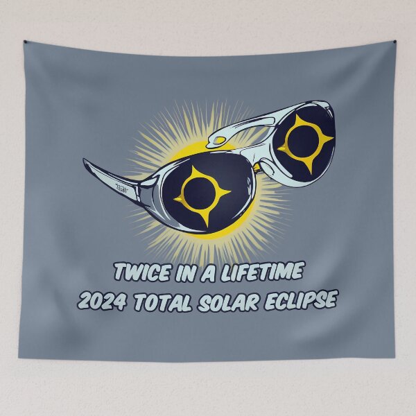 Item preview, Twice in a Lifetime: 2024 Total Solar Eclipse designed and sold by @ndrys.
