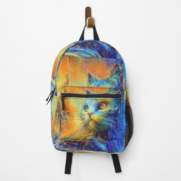 Item preview, Abstract abstraction of castle and cat. DeepDream designed and sold by blackhalt.